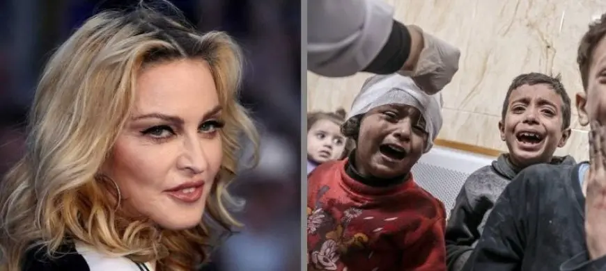 مادونا في نداء عاجل للبابا: تعال إلى غزة.. كأم لا أستطيع تحمل معاناة الأطفال هناك