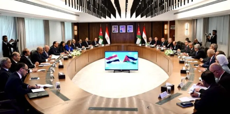 رئيسا وزراء مصر والأردن يترأسان أعمال الدورة الـ33 للجنة العليا المصرية الأردنية المشتركة