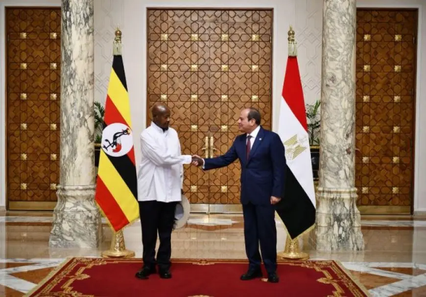 حوض النيل يجب أن يكون مصدرا للتعاون لا للصراع.. كلمة الرئيس السيسي بالمؤتمر المشترك مع نظيره الأوغندي
