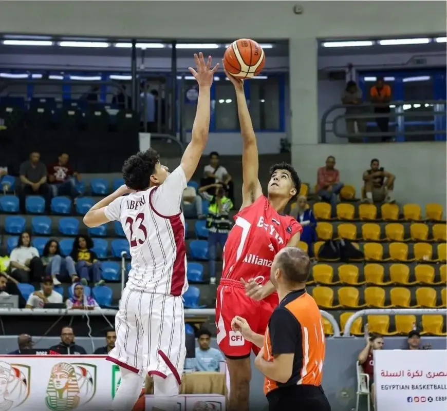منتخب الناشئين يفوز على قطر في البطولة العربية لكرة السلة