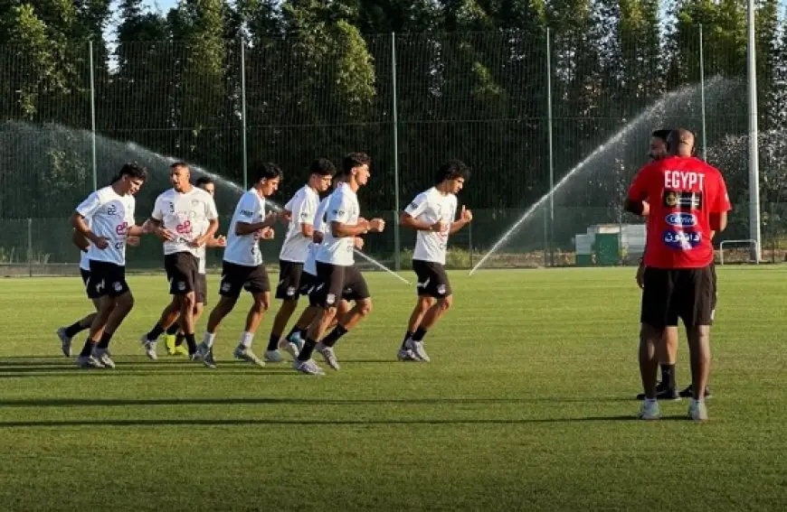 منتخب الشباب يختتم تدريباته لمواجهة المغرب وديا