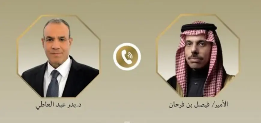 وزير الخارجية ونظيره السعودي يبحثان تطورات الأوضاع الكارثية في غزة