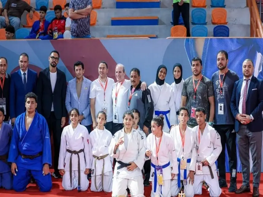 49 ميدالية لأبطال المشروع القومي للموهبة في البطولة العربية للجودو