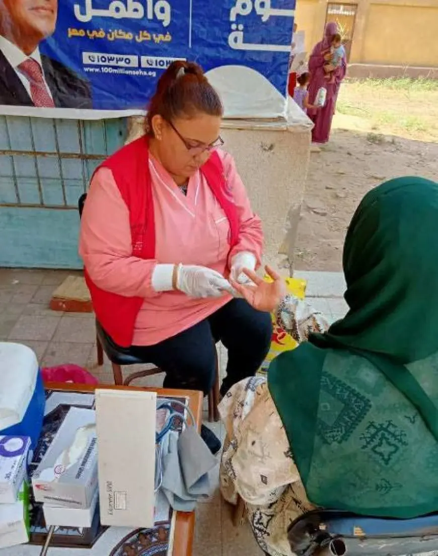 حملة 100 يوم صحة تقدم 45 مليونا و470 ألف خدمة طبية مجانية خلال 29 يوما