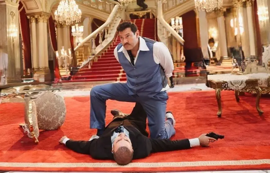 عمرو يوسف: حماسي لفيلم درويش بدأ منذ اللحظة الأولى.. ودينا الشربينى: جذبتنى قصته وعالم الأربعينيات