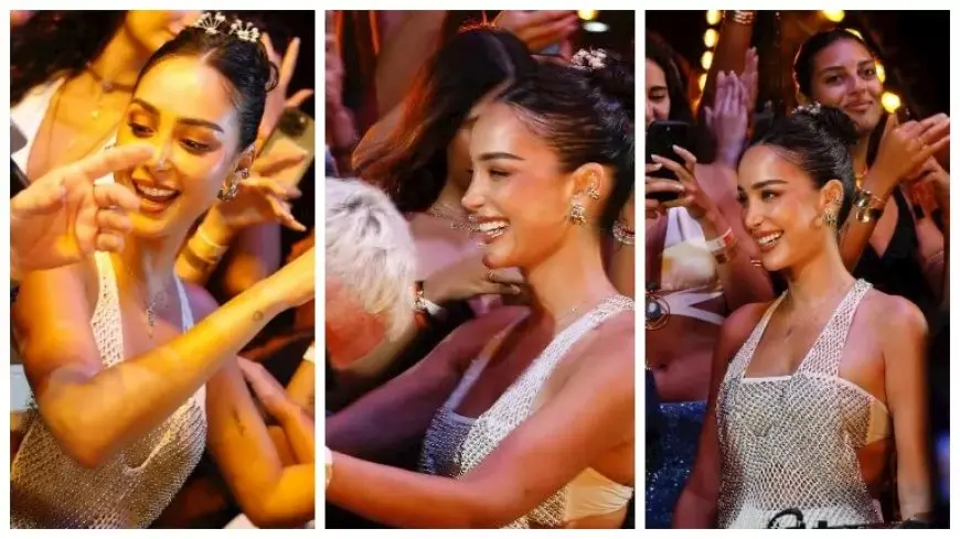 20 صورة- بسمة بوسيل ترقص وتغني في حفل الدي جي الإيطالي مو بلاك