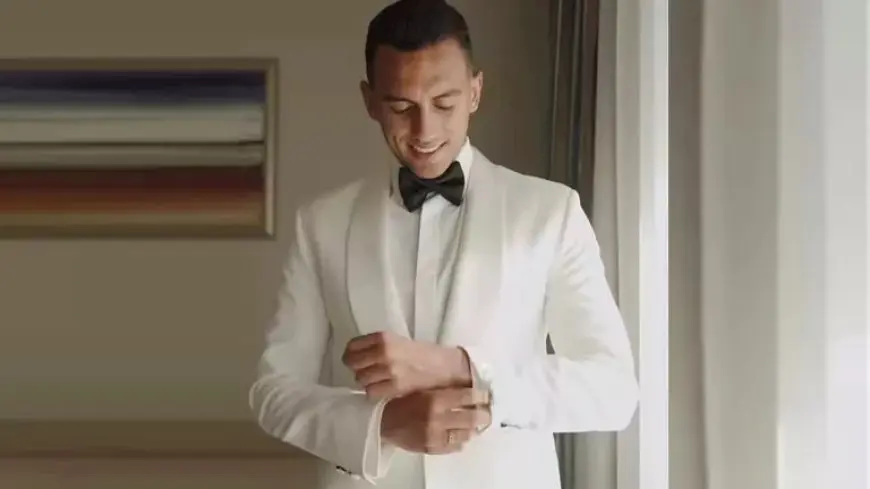 الظهور الأول للبطل الأولمبي لـ أحمد الجندي قبل حفل زفافه