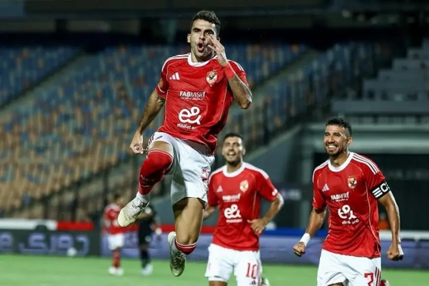 زيزو يفوز بجائزة رجل مباراة الأهلي وفاركو