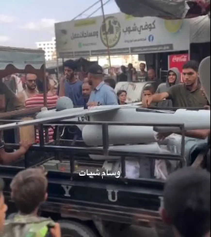 تحطم طائرة استطلاع إسرائيلية فوق مدينة غزة