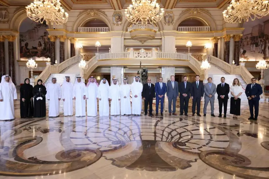 وزيرا العدل والأوقاف يستقبلان وفدا قضائيا إماراتيا برئاسة نائب حاكم الشارقة لتعزيز التعاون المشترك