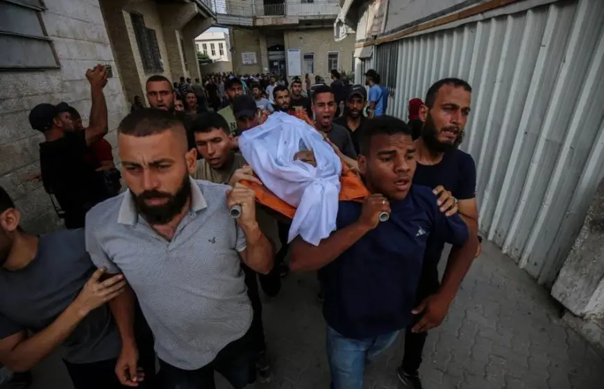 استشهاد 4 فلسطينيين بينهم طفلة بعد قصف إسرائيلي لمدينة غزة ومخيم النصيرات