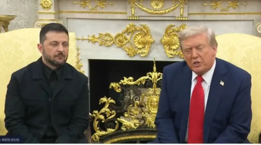 ترامب خلال لقائه مع زيلينسكي: بوتين يريد انتهاء الحرب بين روسيا وأوكرانيا