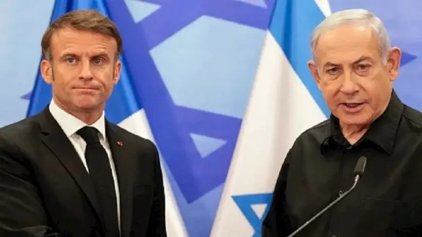 نتنياهو لماكرون: دعوتك للاعتراف بـ”فلسطين” زادت من معاداة السامية