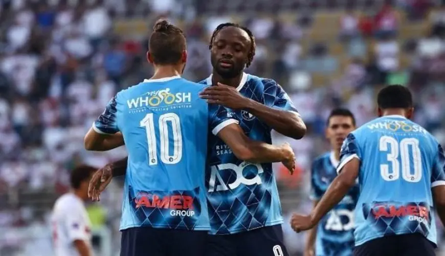 فيستون ماييلي يقود هجوم بيراميدز أمام المصري في الدوري