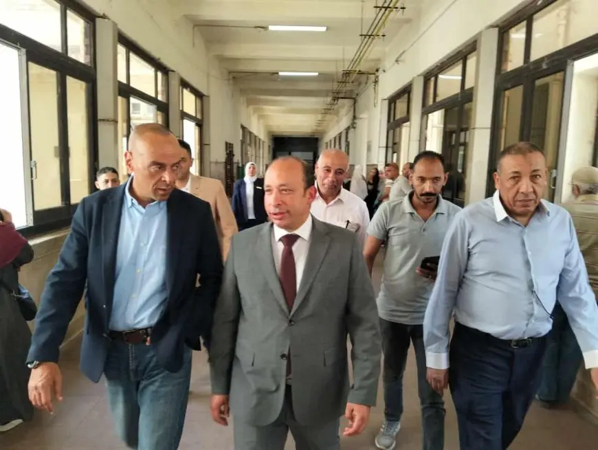 عميد طب قصر العيني يتفقد المستشفيات ويوجه بدعم الفرق الطبية وتوفير الرعاية المثلى للمرضى
