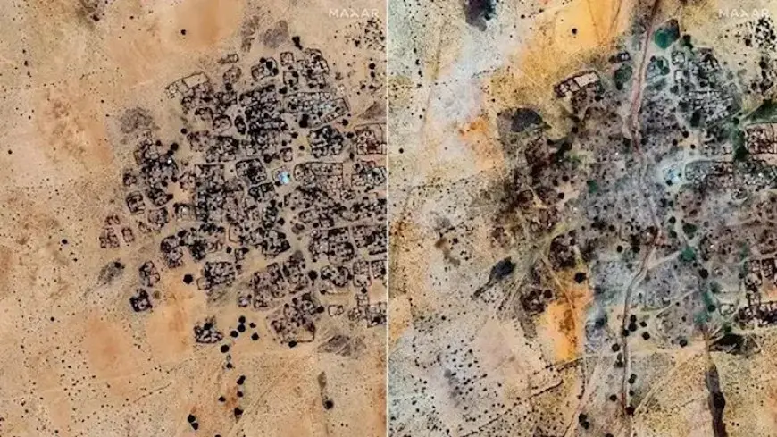 صور الأقمار الصناعية تُظهر بناء جدار ضخم حول مدينة الفاشر المحاصرة