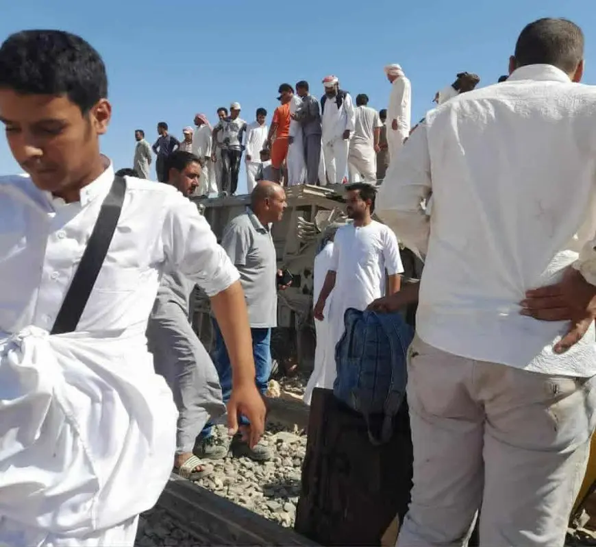 الصحة: ارتفاع إصابات حادث قطار مطروح إلى 104.. و3 وضعهم غير مستقر