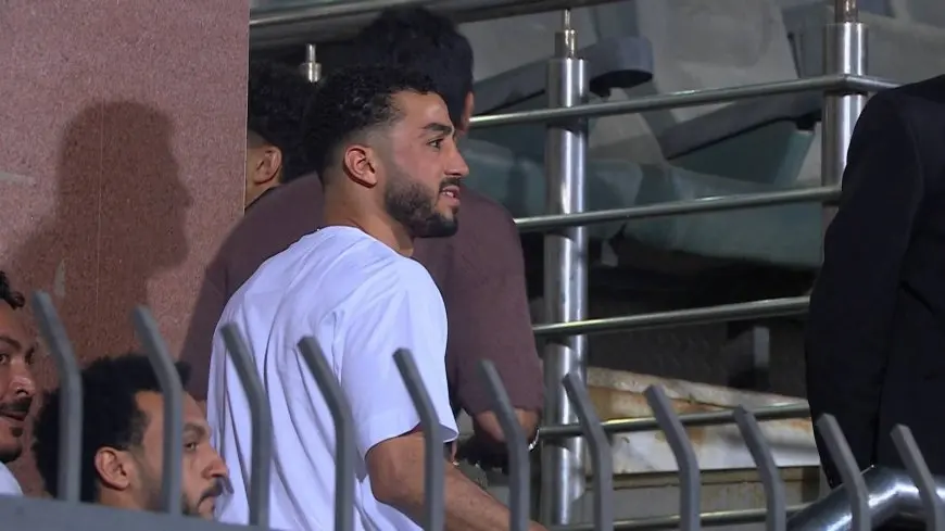عبد المنعم يساند الأهلي في مباراته مع بيراميدز بالدوري