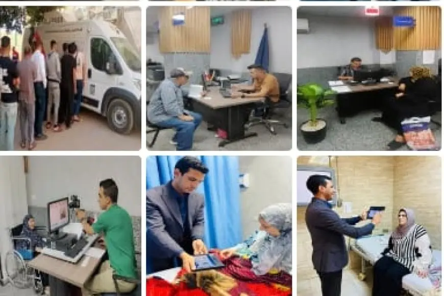 قطاع الأحوال المدنية يستخرج 44 ألف بطاقة رقم قومي للمواطنين بمحل إقامتهم