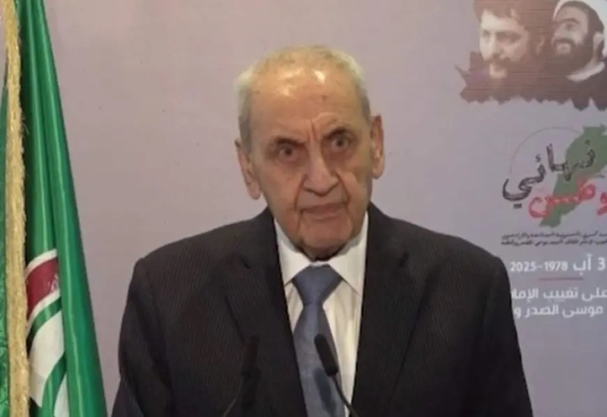 نبيه بري: زيارة رئيس الأركان الإسرائيلي للجنوب اللبناني إهانة