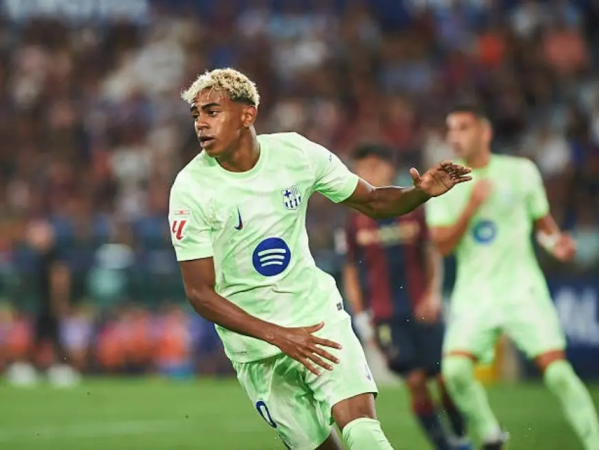 لامين يامال يقود هجوم برشلونة أمام رايو فايكانو في الليجا