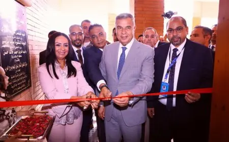 وزيرة التضامن ومحافظ الإسكندرية يفتتحان مركز التأهيل لذوي الإعاقة ببرج العرب