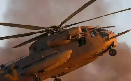 مقتل 5 أشخاص في تحطم مروحية عسكرية شمال باكستان