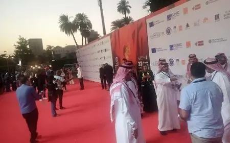 مهرجان القاهرة المسرح التجريبي يستقبل ضيوفه على الرد كاربت بدورته الـ32