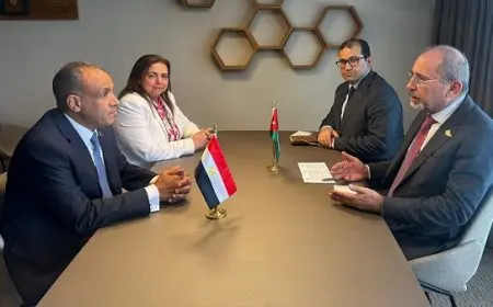 وزيرا خارجية مصر والأردن يؤكدان رفض العدوان الإسرائيلي والتهجير في غزة