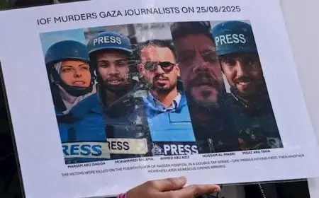 أكثر من 250 وسيلة إعلام تحتج على اغتيال الصحفيين في غزة