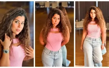 أحدث جلسة تصوير لـ آيتن عامر تخطف بها الأنظار على السوشيال ميديا (صور)