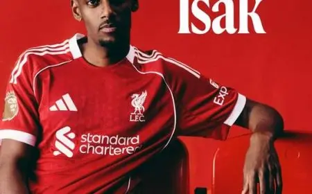 رسميا.. ليفربول يضم ألكسندر إيزاك