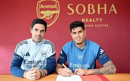 أرتيتا يثني على صفقة هينكابي ويشيد بمرونته الدفاعية