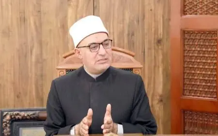 المفتي يهنئ الرئيس والأمة الإسلامية بالمولد النبوي: ذكرى تستحضر قيم الرحمة والوحدة