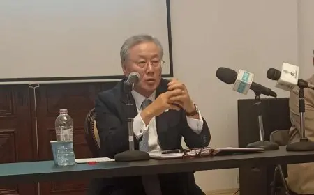 سفير كوريا الجنوبية بالقاهرة: مصر تبذل جهودا كبيرا لاستقرار المنطقة ودورها قوي ومحترم تجاه القضية الفلسطينية