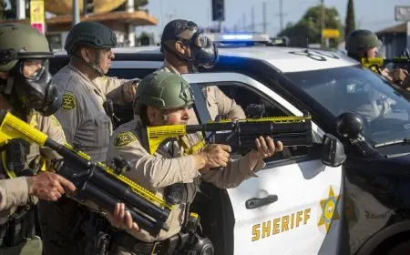 القضاء الأمريكى: استخدام ترامب للحرس الوطني خلال احتجاجات الهجرة في لوس أنجلوس غير قانوني