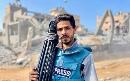 استشهاد صحفي فلسطيني في قصف للاحتلال على مدينة غزة