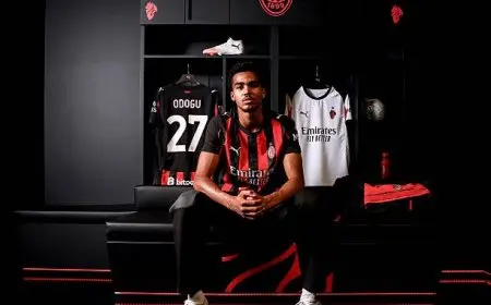 أودوجو: لا أصدق انضمامي إلى ميلان.. وأتطلع للتعلم من كبار النجوم