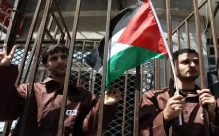 ارتفاع عدد الأسرى الفلسطينيين بسجون إسرائيل إلى 11 آلفا و100