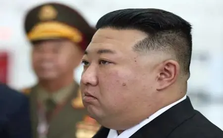 بالفيديو.. ماذا حاول حراس زعيم كوريا الشمالية إخفاؤه بعد اجتماعه مع بوتين؟