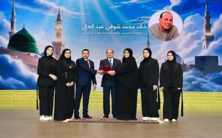 خالد شوقي.. ماذا فعل “شهيد الشهامة” ليكرمه الرئيس السيسي فى احتفالية المولد؟