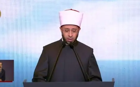 رسالة أسامة الأزهري للفلسطينيين في كلمته بذكرى المولد النبوي