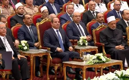 الرئيس السيسي: تحفيز مؤسسات الدولة على الانطلاق بقوة نحو منظومة القيم الأخلاقية الرفيعة
