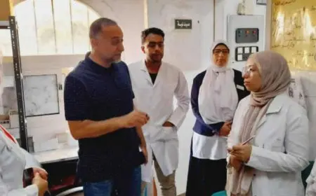 وكيل صحة شمال سيناء يحيل المتغيبين بوحدة المساعيد للتحقيق العاجل