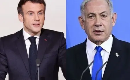 قناة كان العبرية: نتنياهو رفض استقبال ماكرون في إسرائيل