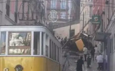 الرئيس البرتغالي: وفيات وإصابات إثر خروج عربة ترام عن مسارها في لشبونة