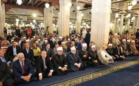 وزير الأوقاف يشهد احتفال الجامع الأزهر بالمولد النبوي الشريف