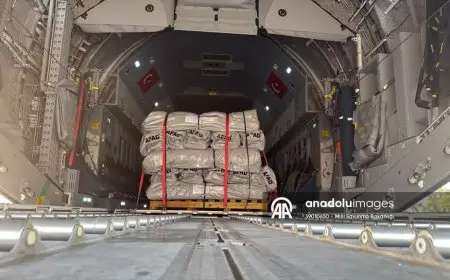 آفاد التركية ترسل 25 طنا من المساعدات لمنكوبي زلزال أفغانستان