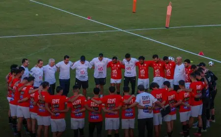 منتخب مصر المشارك في كأس العرب يواصل الاستعداد لمواجهة تونس