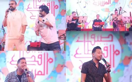 نجوم «أنغام الشباب» يحيون أمسية بأشهر الأغاني الشبابية في الهناجر